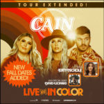 CAIN Extends Live and In Color Tour This Fall – 33 New Dates Added